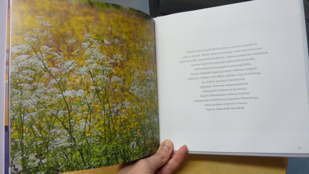 Jouko Ikolan runoja ja Benjam Pöntisen valokuvia uudessa runokuvakirjassa. 