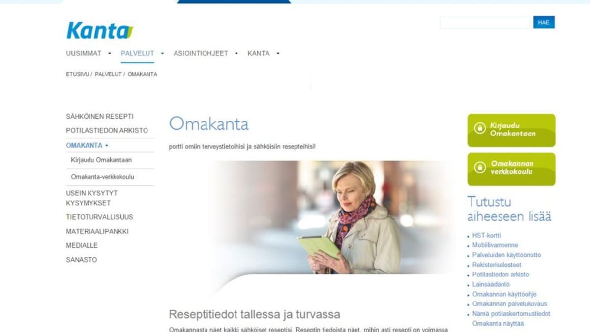 Odotettu Uudistus Toteutuu Sahkoisen Reseptin Voi Pian Uusia Myos Netissa Yle Uutiset Yle Fi