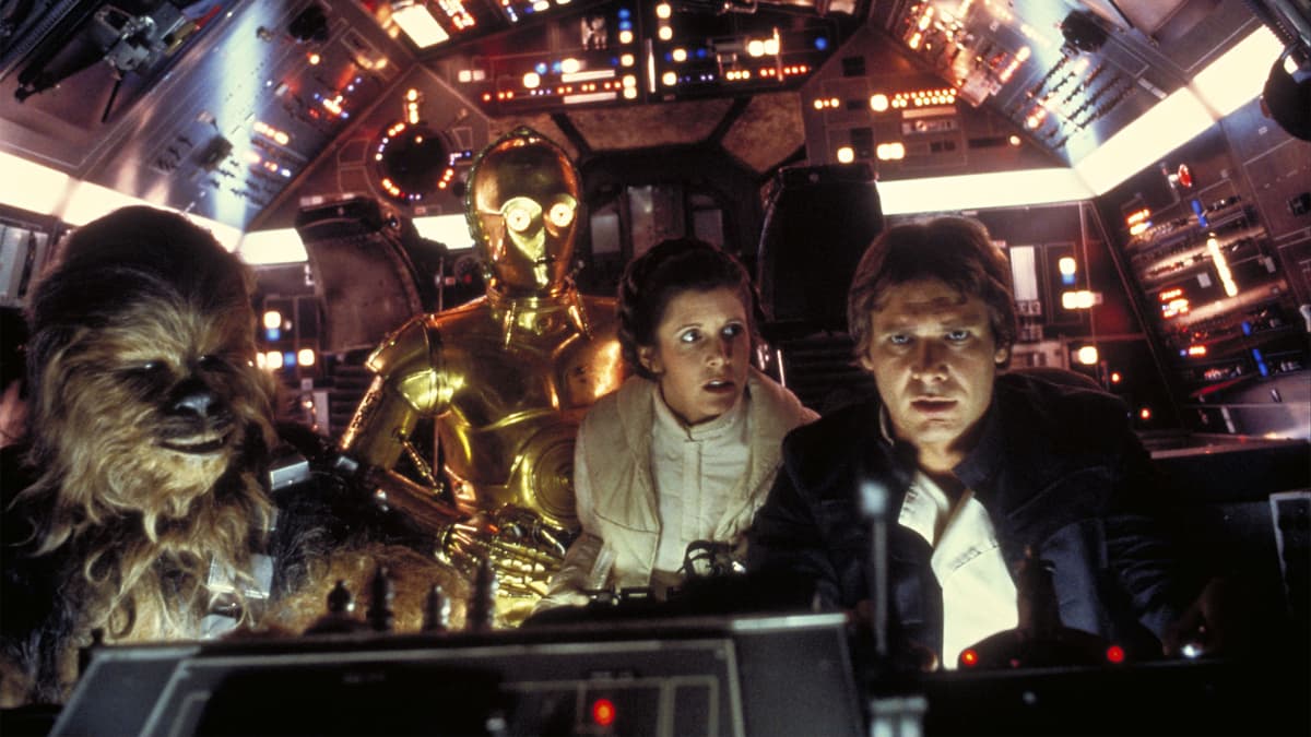 Kuva elokuvasta The Empire Strikes Back.