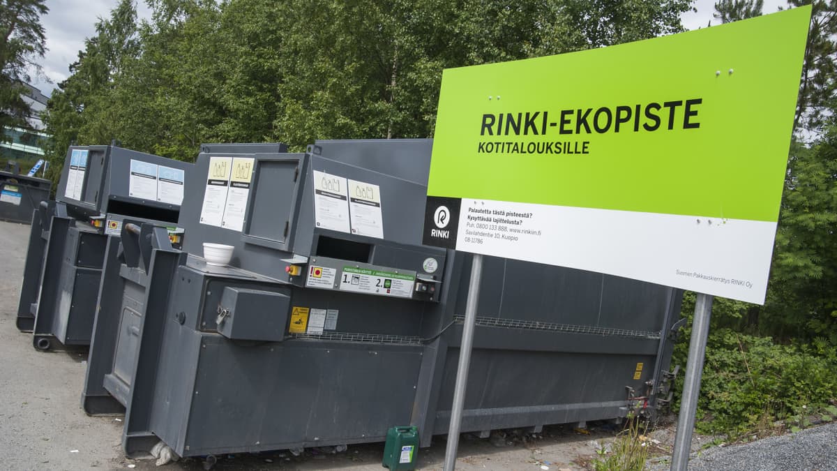 Kuopion Prisman kierrätyspiste poissa käytöstä noin kaksi kuukautta | Yle  Uutiset