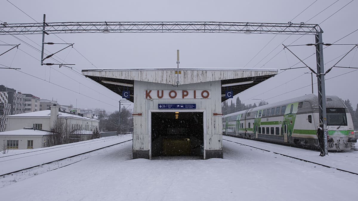 Kuopion ratapihan uusiminen alkaa – kulku junaan helpottuu ja aseman  yleisilme kohentuu | Yle Uutiset