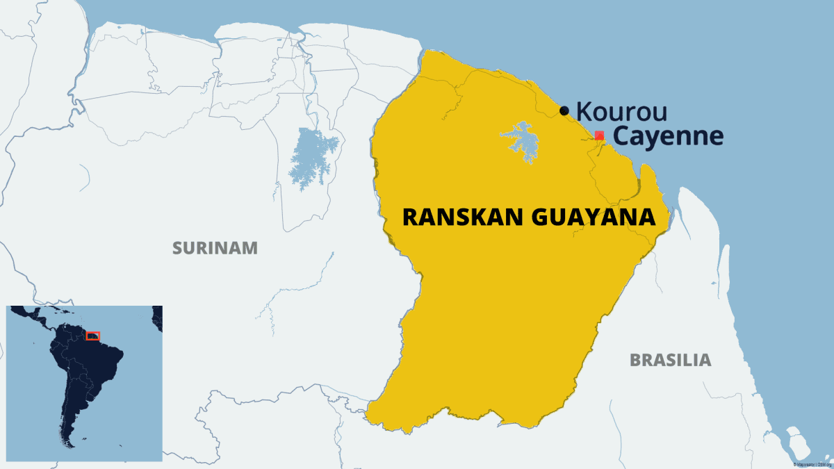 Etelä-Amerikassa sijaitseva Ranskan Guayana on Euroopan portti avaruuteen –  ovi olisi avoinna myös suomalaisille