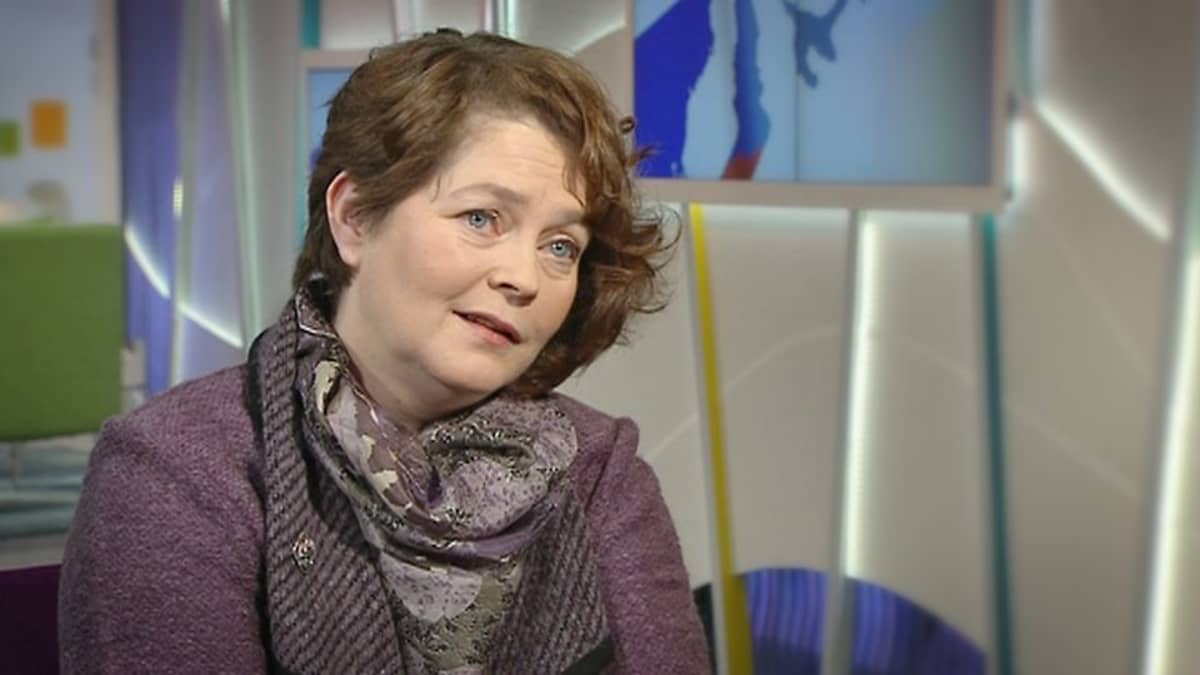 Venäjänkielisen Spektr-lehden päätoimittaja Eilina Gusatinsky.