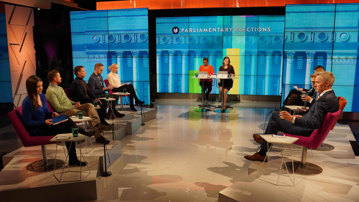 Yle News hosts an election debate on 25 March 2019.