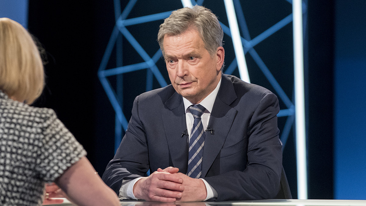 Sauli Niinistö 15.01.2018.