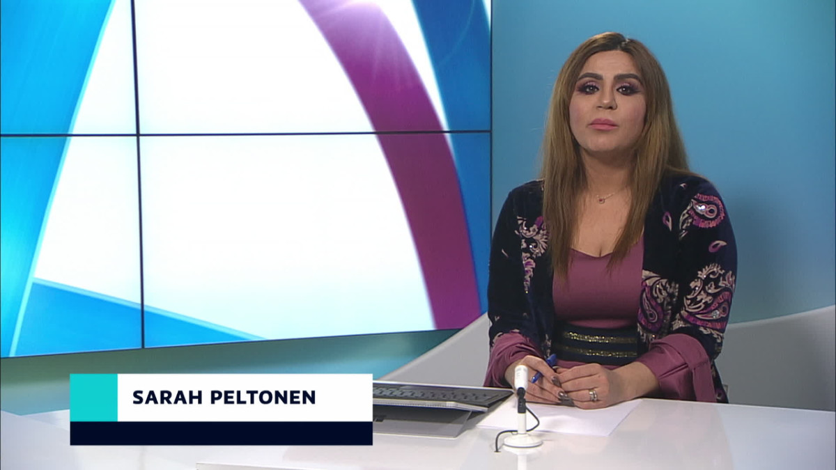 uutistenlukija Sarah Peltonen