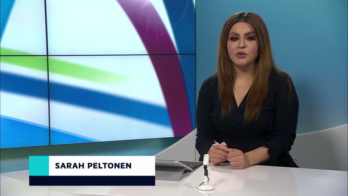 uutistenlukija Sarah Peltonen