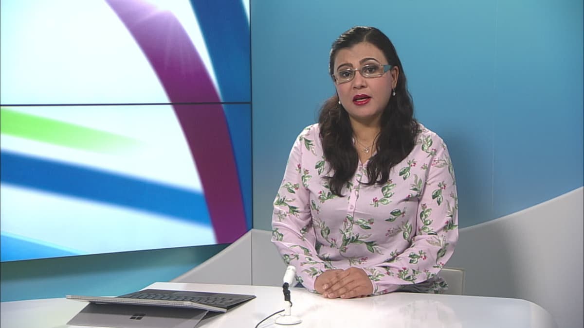 uutistenlukija Zahra Dehqanzada