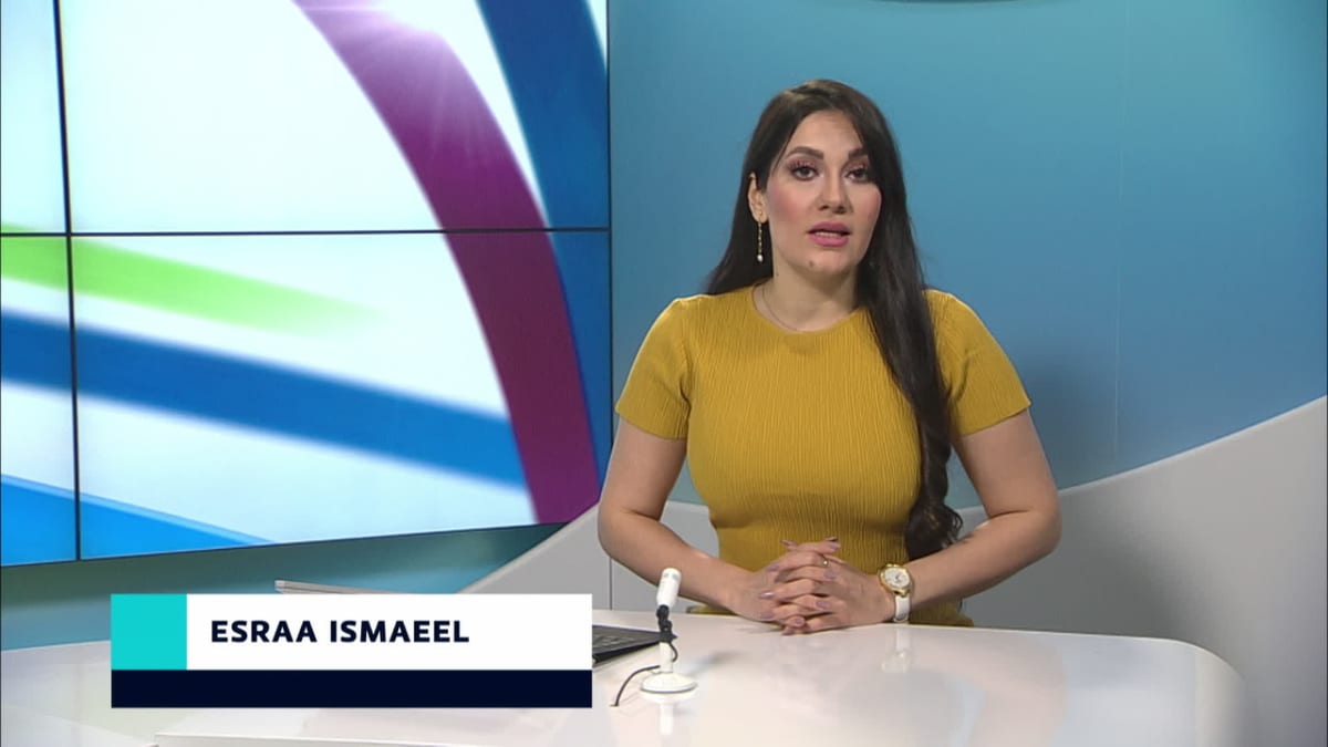 uutistenlukija Esraa Ismaeel