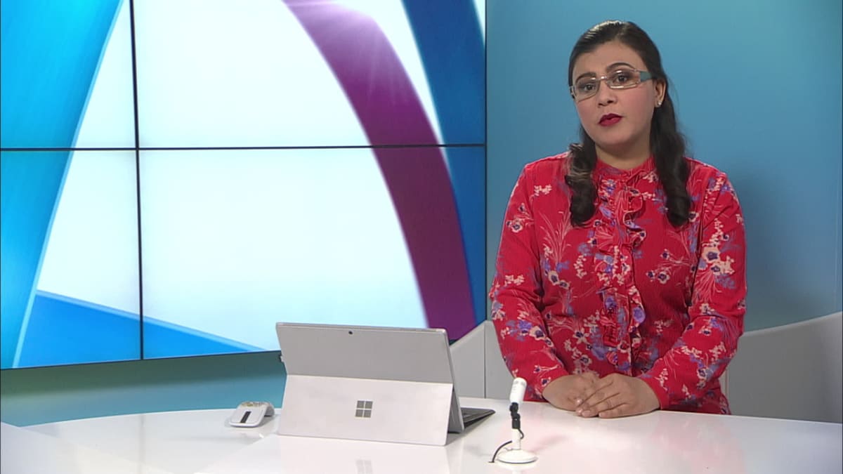 uutistenlukija Zahra Dehqanzada