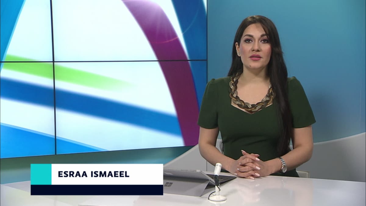 uutistenlukija Esraa Ismaeel