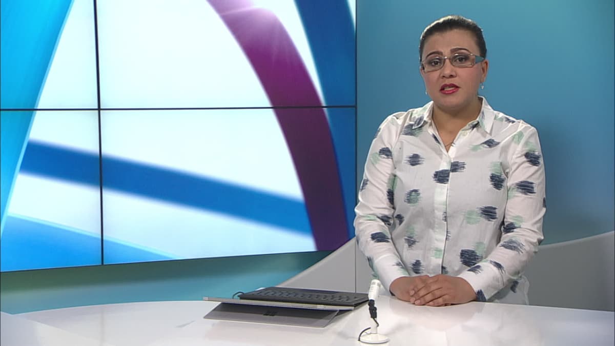 uutistenlukija Zahra Dehqanzada