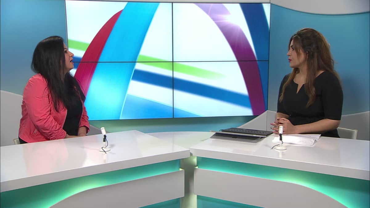 Sarah Peltonen ja Shadan Ahmad