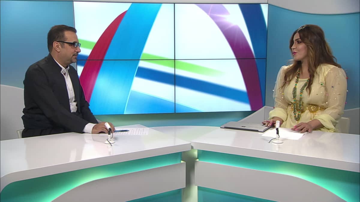Rebwar Marufi ja Sarah Peltonen