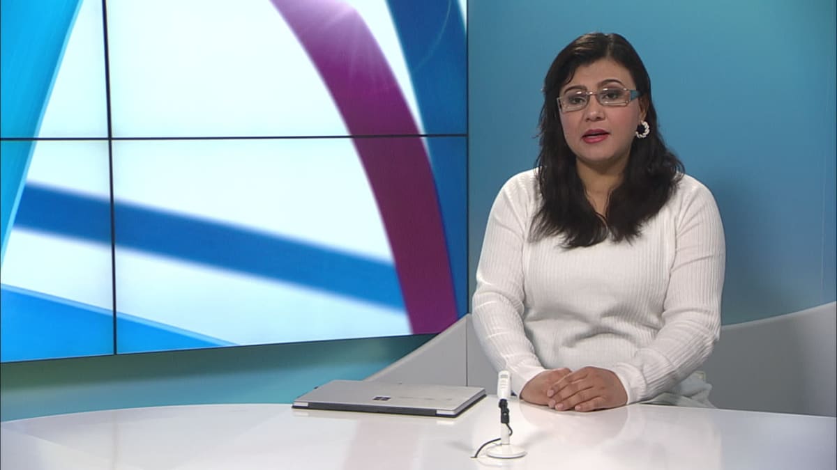 uutistenlukija Zahra Dehqanzada