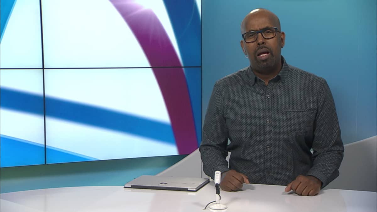uutistenlukija Wali Hashi