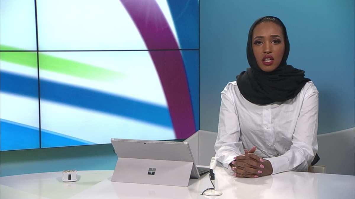uutistenlukija Ujuni Ahmed