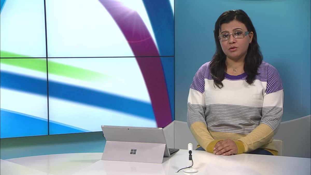 uutistenlukija Zahra Dehqanzada