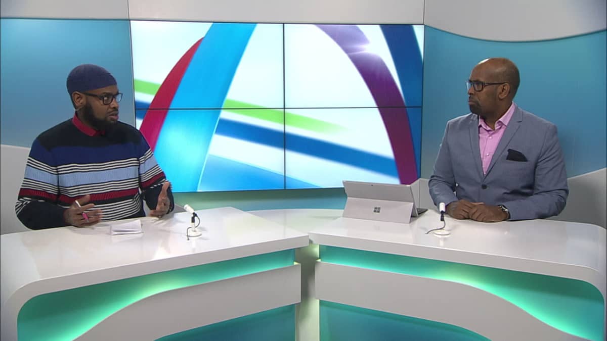 Shiiq Abdi Rizakh Sugulle ja toimittaja Wali Hashi