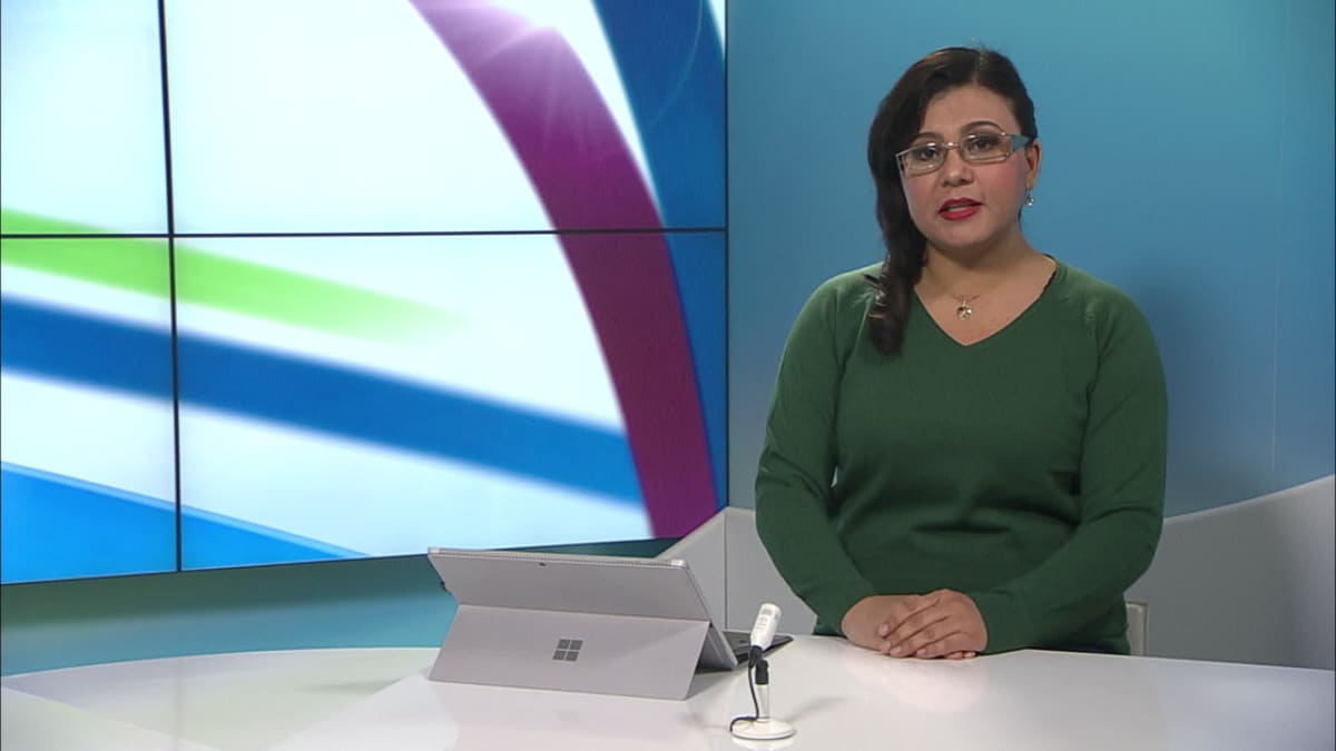 uutistenlukija Zahra Dehqanzada