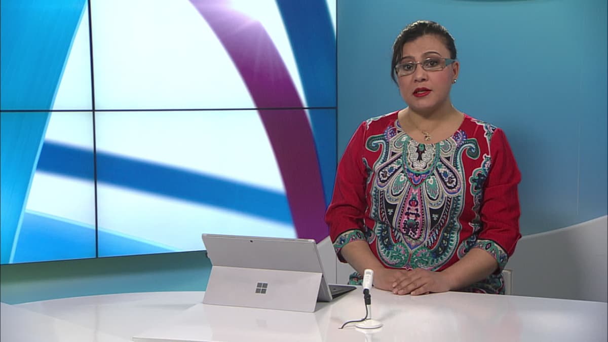 uutistenlukija Zahra Dehqanzada