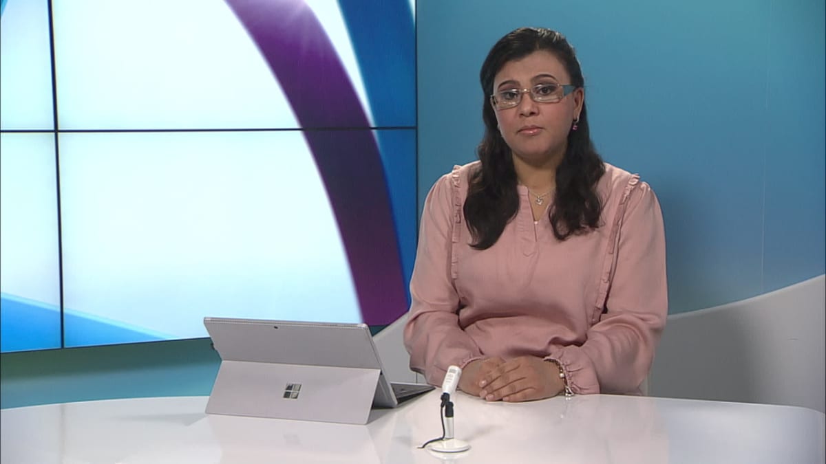 uutistenlukija Zahra Dehqanzada