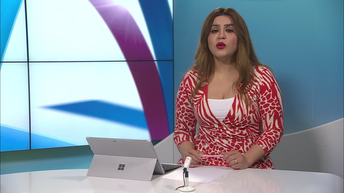 uutistenlukija Sarah Peltonen