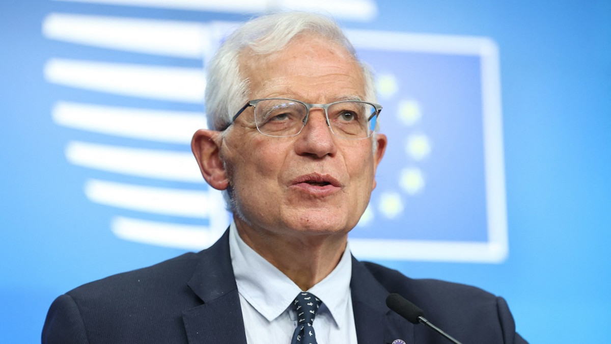 Kuvassa EU:n ulkoopoliittinen edustaja Josep Borrell.