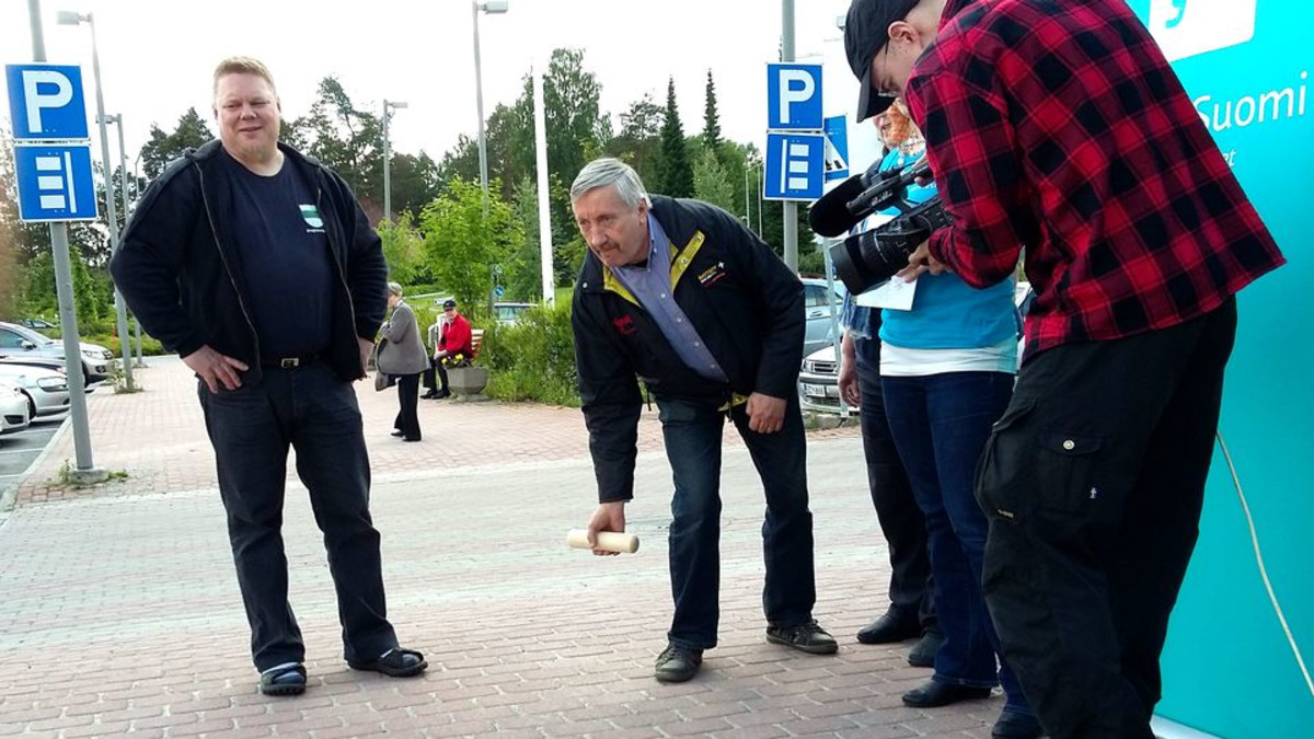 Mölkkykisa käynnistyi Äänekoskella.