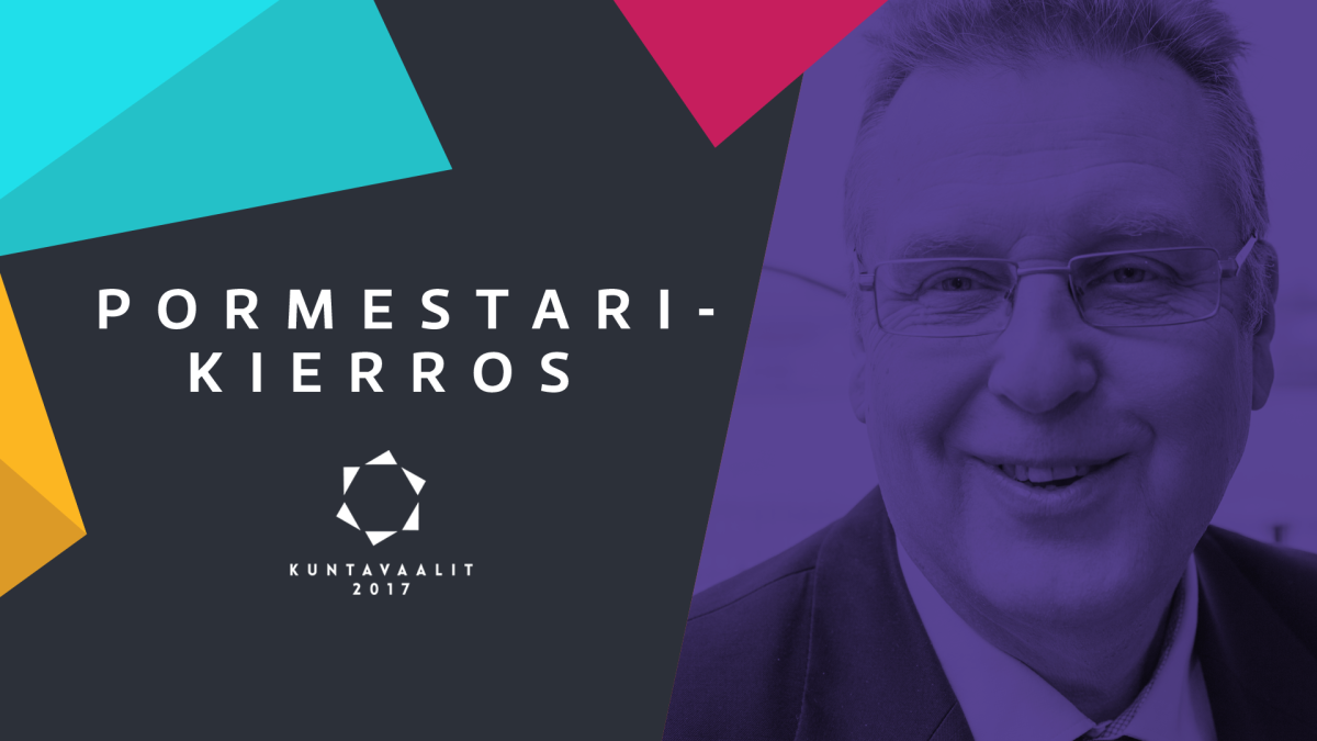 Pormestariehdokas Harri Lindell.