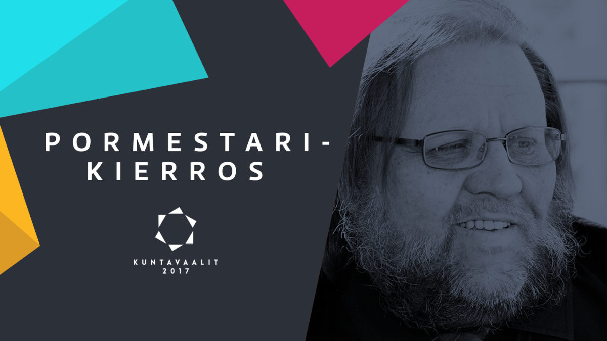 Pormestariehdokas Kim Sjöström.