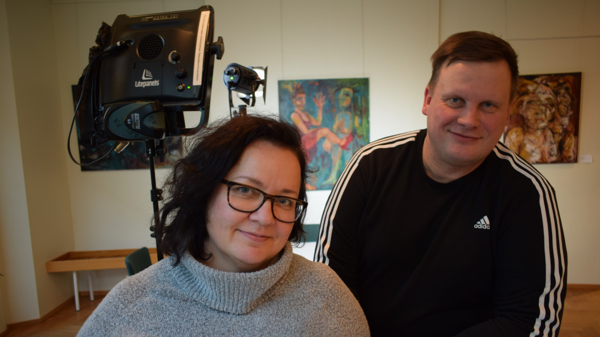 Niina Lyijynen ja Kimmo Hiltunen