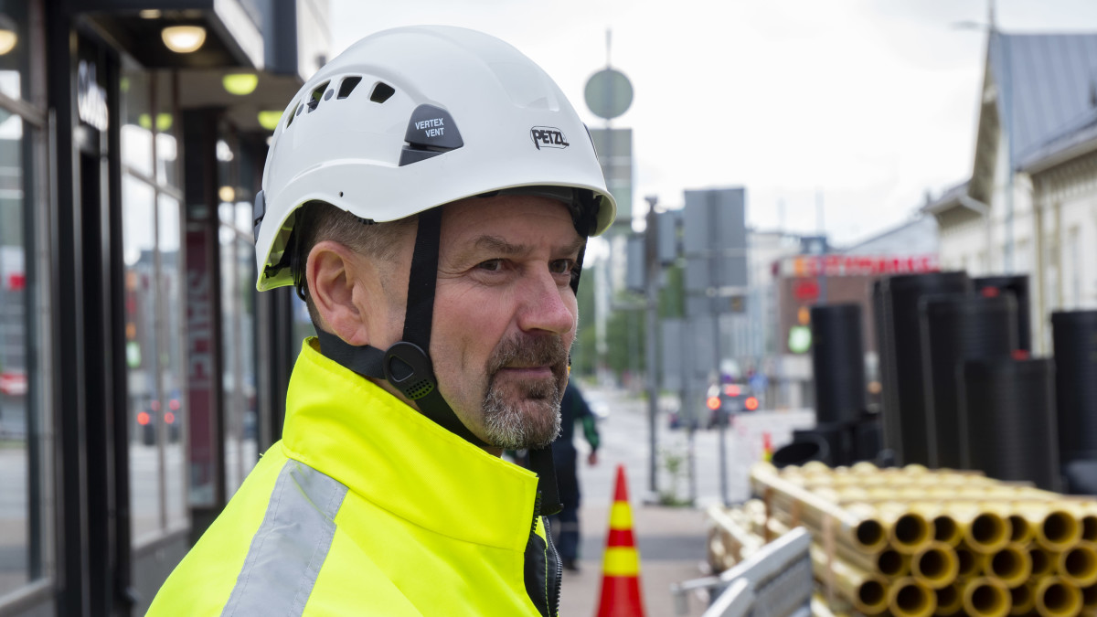 Kajaanin kaupunkisuunnittelija Jari Kauppinen.