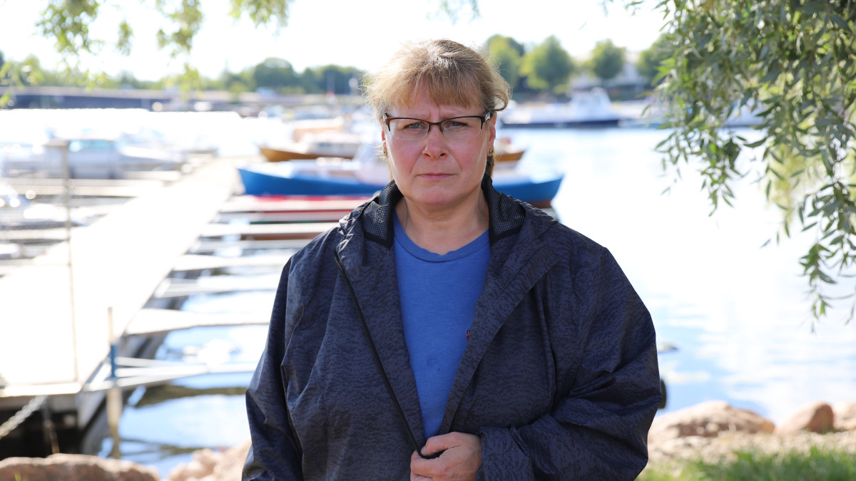 Perushoitaja Minna Kumpumäki.