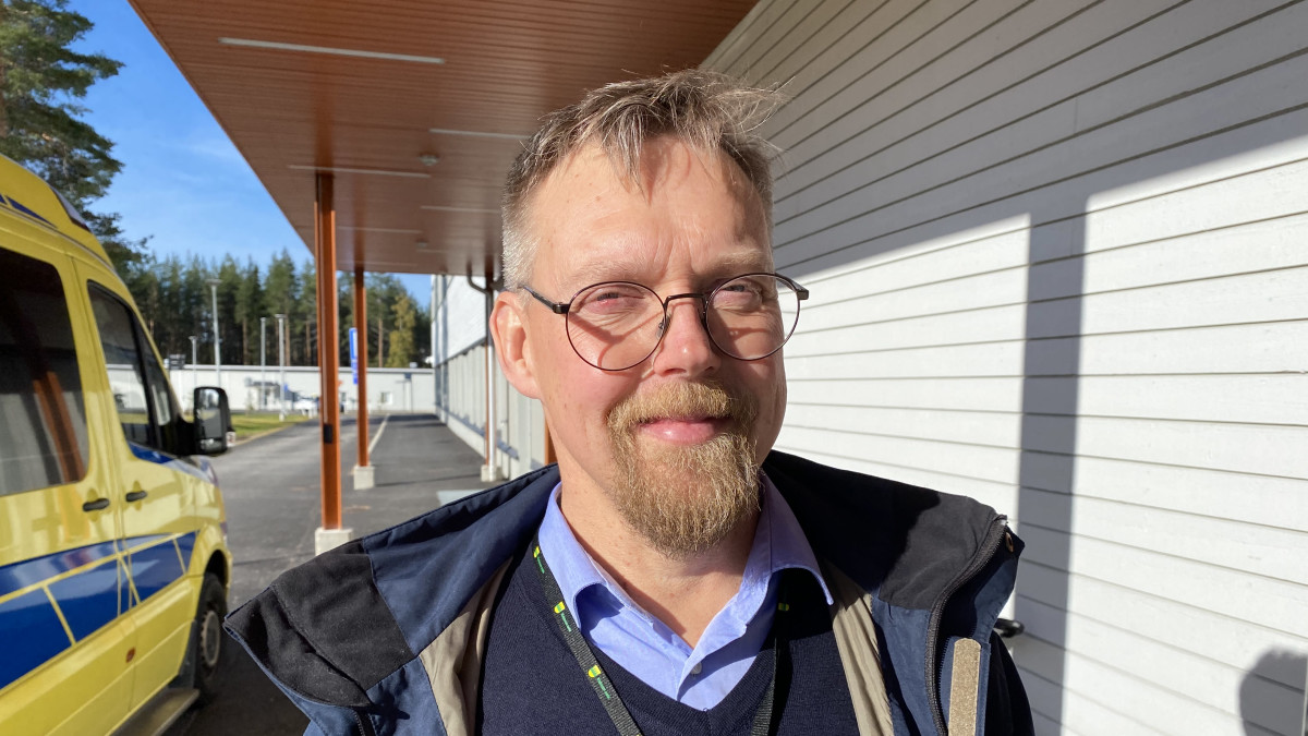 Kainuun soten henkilöstöjohtaja Jyrki Komulainen.