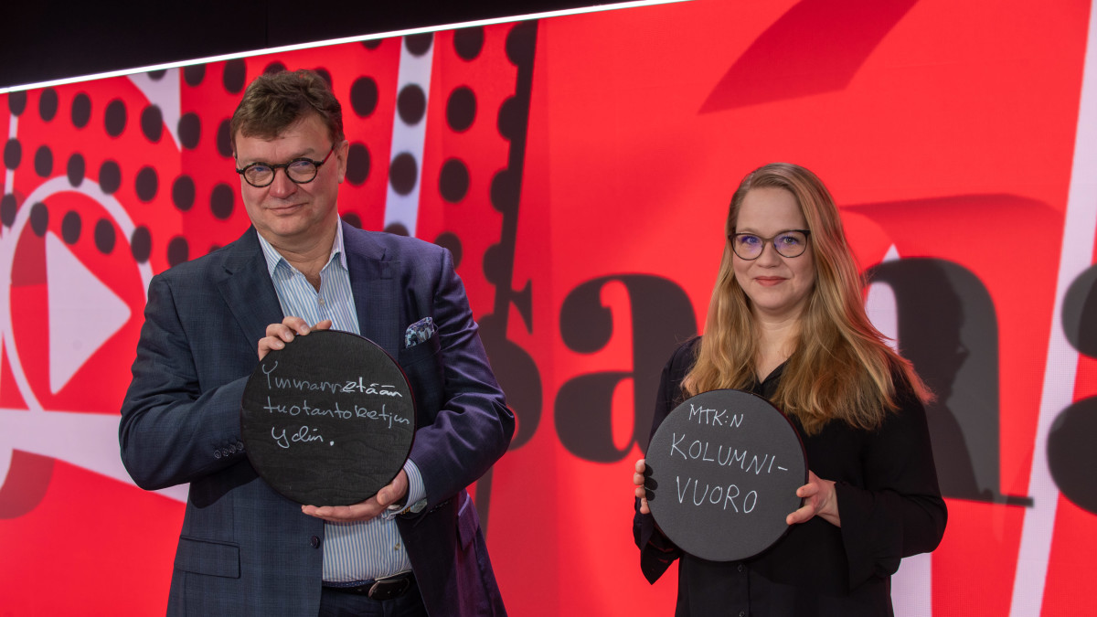 Viimeinen sana vieraat Anu Silfverberg ja Jouni Kemppainen.