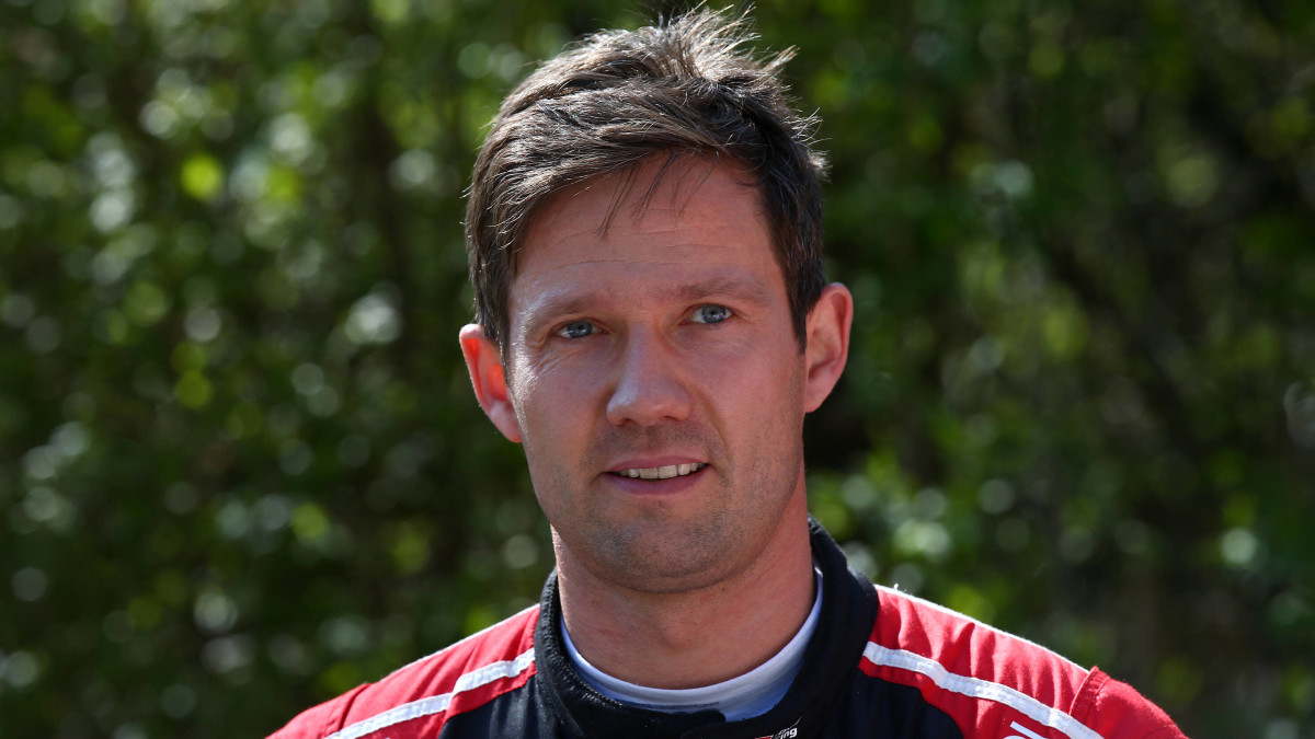 Sebastien Ogier Kroatian MM-rallissa 2021.