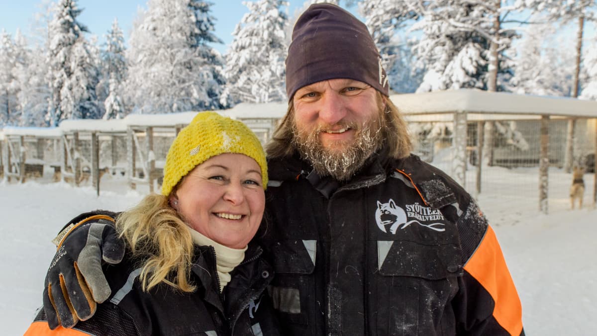 Johanna ja Janne Määttä ovat vastanneet Syötteen Eräpalvelujen toiminnasta kohta yhdeksän vuotta.