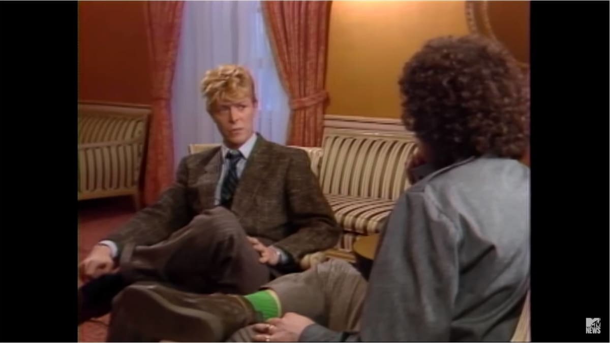 David Bowie, MTV 1982