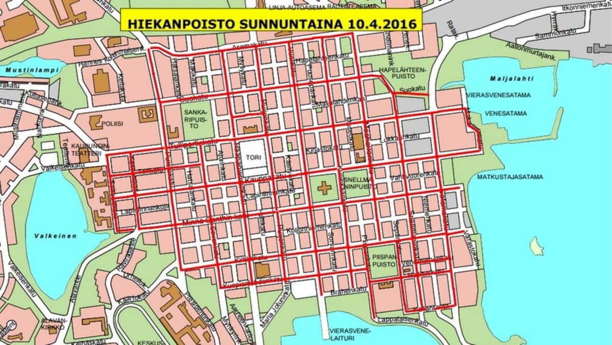 Siivouspäivä tulee – nyt ei kannata unohtaa autoa väärään paikkaan Kuopiossa  | Yle Uutiset