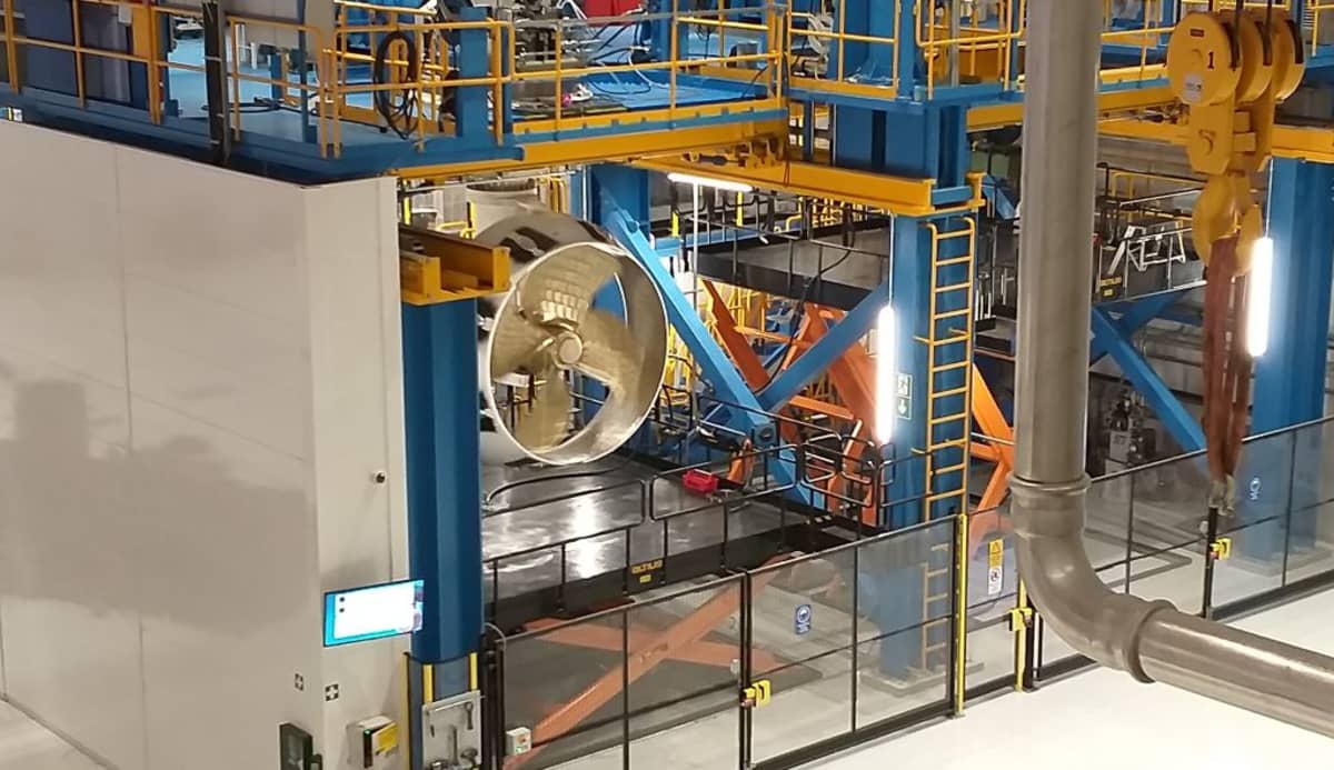 Rolls Roycen potkuritehdas Raumalla - uusi tehdas otettiin käyttöön tammikuussa 2019.