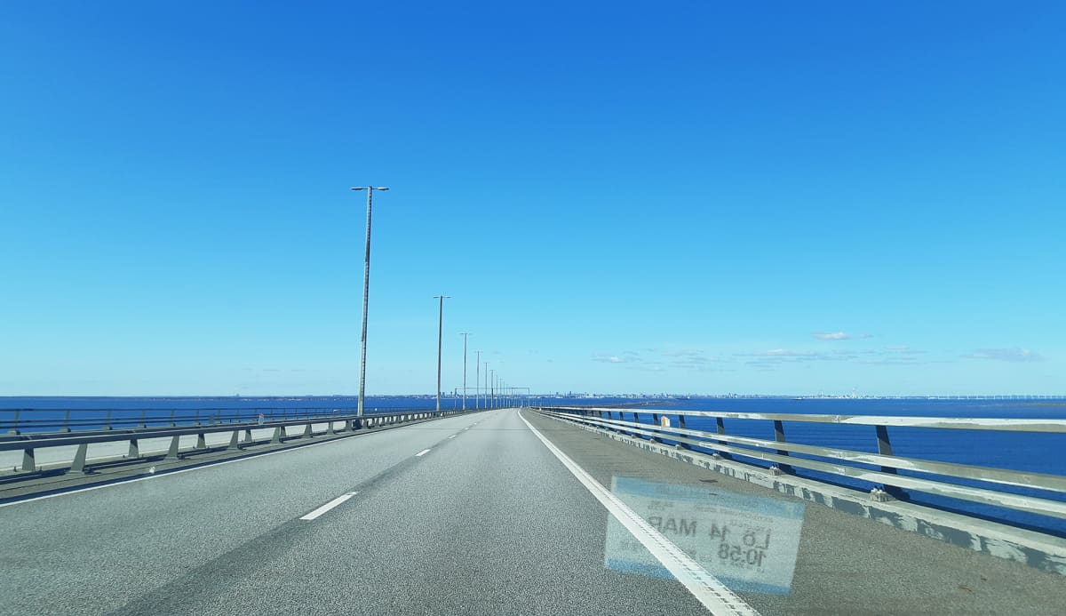 Juutinrauman sillalla Tanskan ja Ruotsin välillä ei ole enää liikennettä.