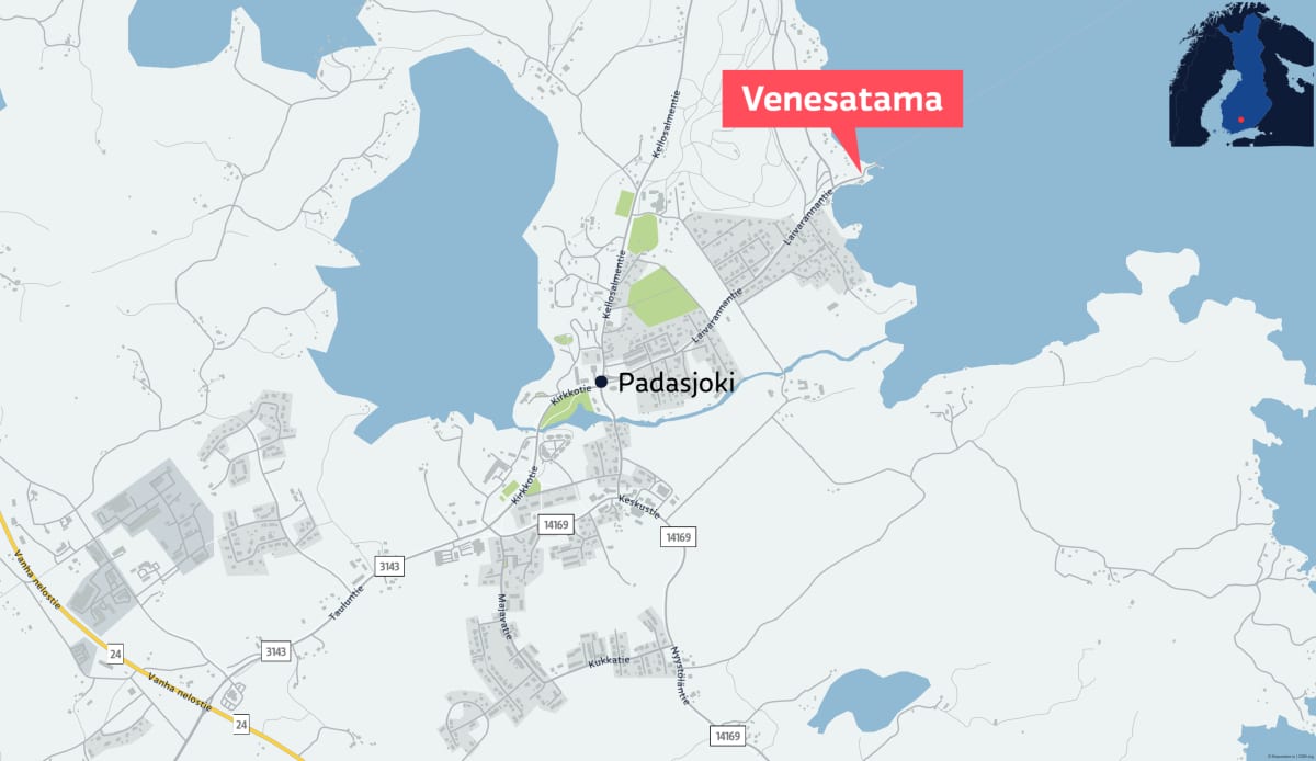 Padasjoen satamasta löytyi hukkunut ihminen | Yle Uutiset