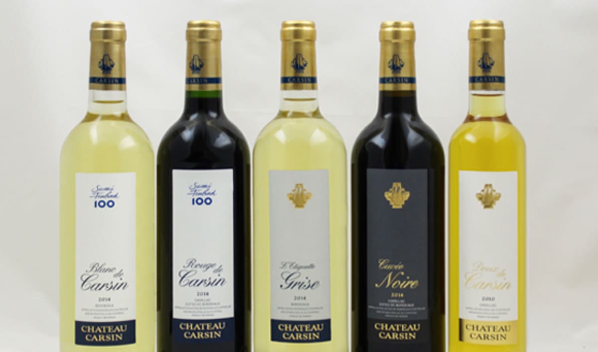 100-vuotiaan itsenäisen Suomen kunniaksi valmistetut juhlaviinit.