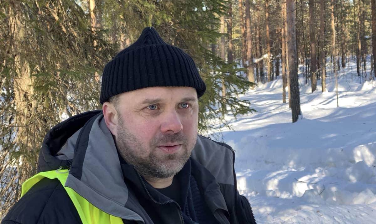 Markus Ekdahl, metsänomistaja Pudasjärvi.