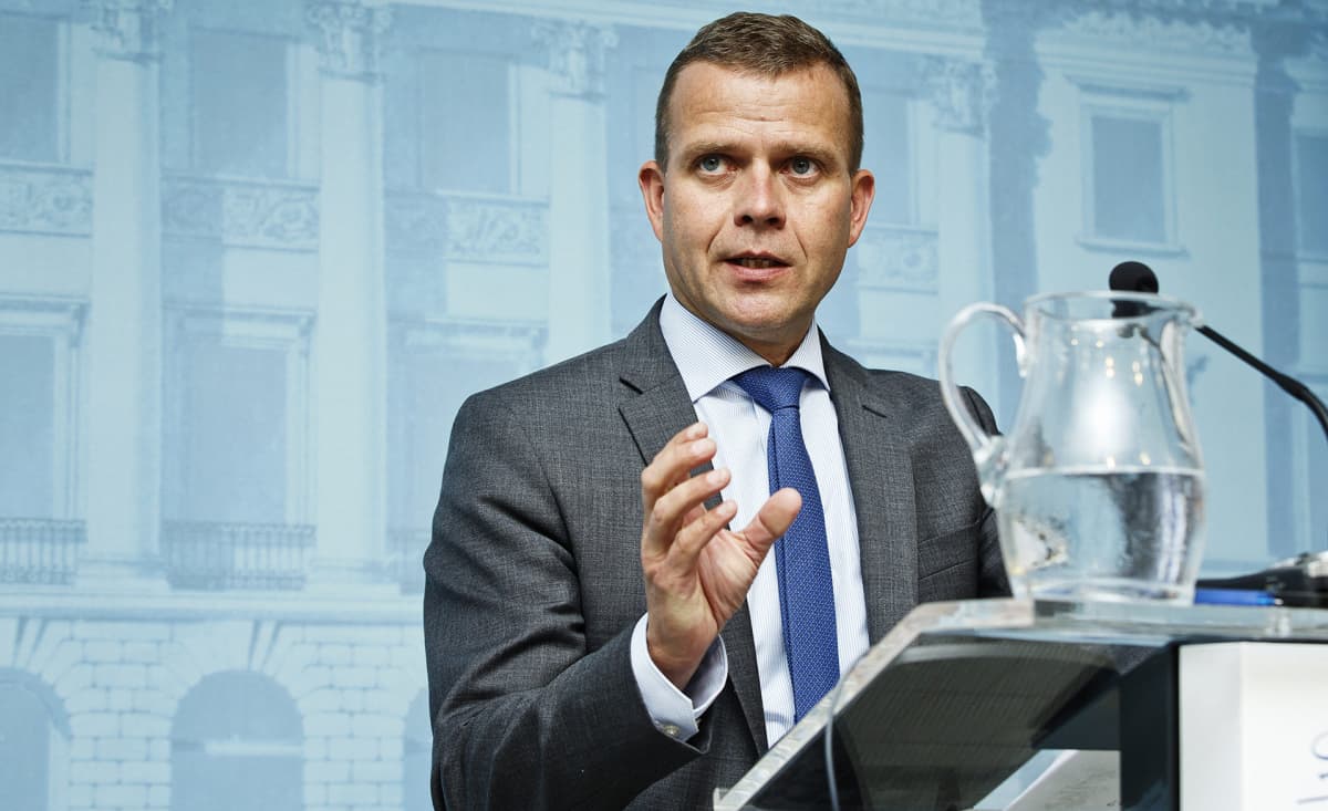 Valtiovarainministeri Petteri Orpo esittelee vuoden 2018 budjettiehdotuksensa.