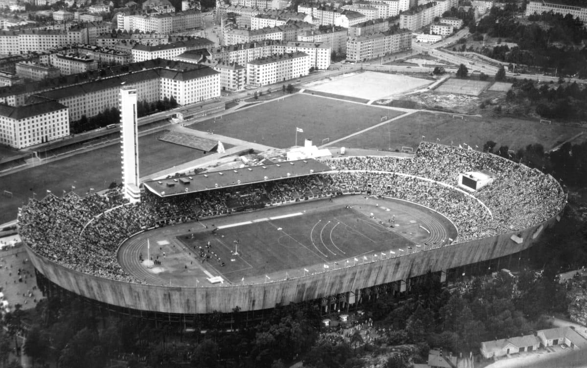 Helsingfors olympiastadion, 1952