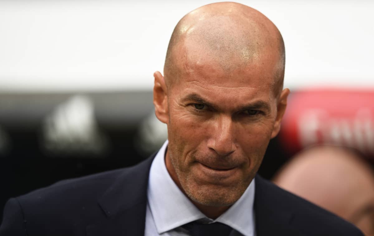 Zinedine Zidane lähikuvassa.