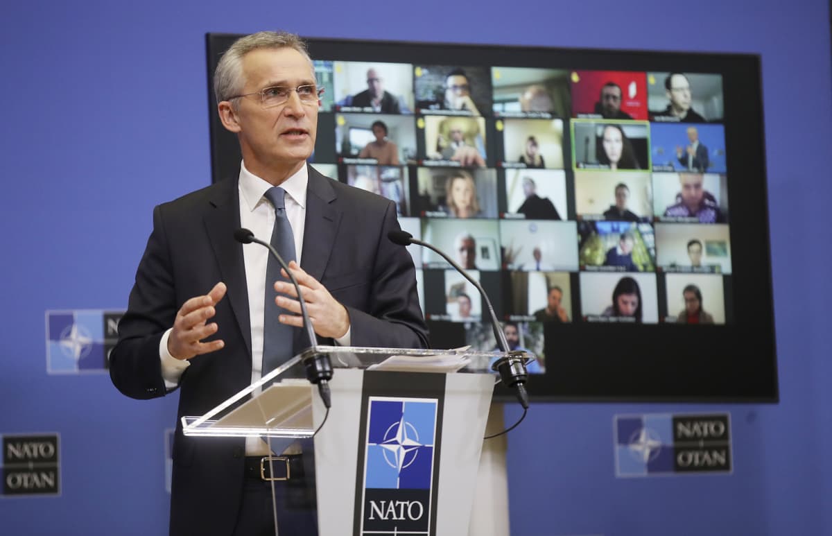 Naton pääsihteeri Jens Stoltenberg.