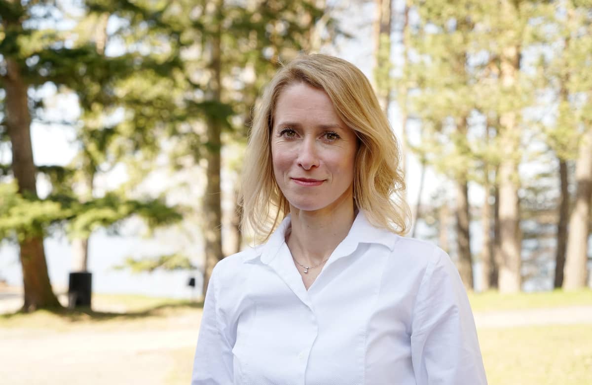 Viron pääministeri Kaja Kallas.
